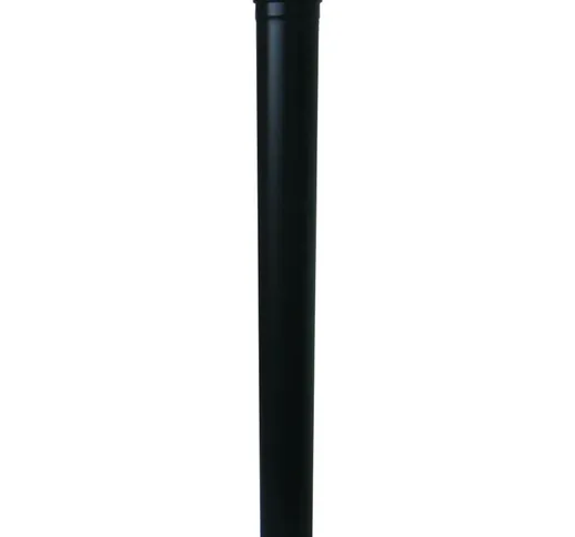 Ati - tubo inox nero ø80 inox 316l - 150 cm