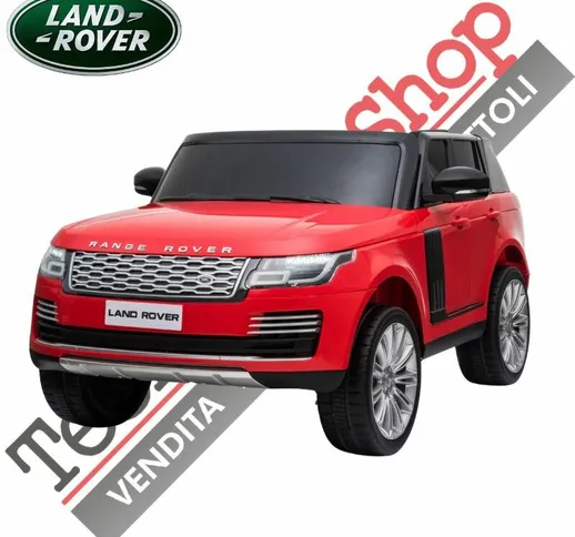 Tecnobike Shop - Auto Elettrica Per Bambini Land Rover - Range Rover Sport hse 2 Posti-Ros...