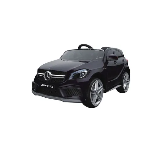 Auto elettrica per bambini Mercedes Benz GLA con batteria 12V e telecomando. Fuoristrada e...