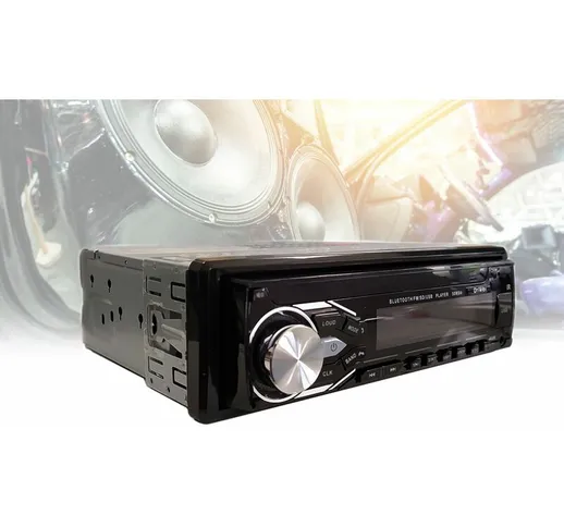 Autoradio stereo auto bluetooth USB radio AUX display lcd telecomando LM-8202
