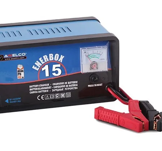 Caricabatteria auto Enerbox 15 batterie 12/24V - Awelco