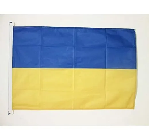 Bandiera Ucraina 150x90cm - Bandiera Ucraina 90 x 150 cm Speciale Esterno - Az Flag