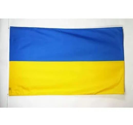 Bandiera Ucraina 250x150cm - Gran Bandiera Ucraina 150 x 250 cm - Bandiere - Az Flag