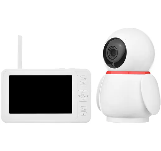 Baby Monitor con telecamera per visione notturna Montaggio a parete 1080P HD Telecamera di...