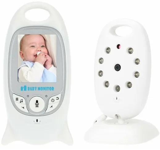 Tempo Di Saldi - Baby Monitor Per Controllo Sonno Del Bambino Con Audio Video E Visione No...