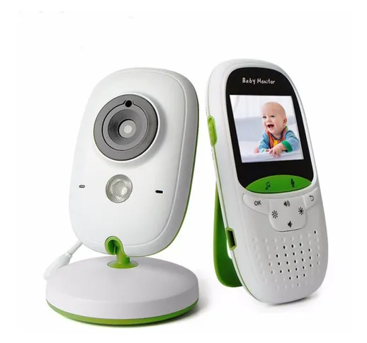 Baby monitor Smart Baby Monitor da 2 pollici Telecamera per visione notturna e monitoraggi...