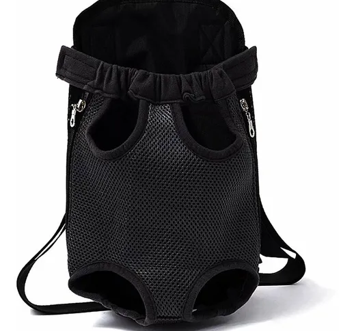 Backpack per animali domestici Zaino per animali domestici regolabile piccolo e medio da v...
