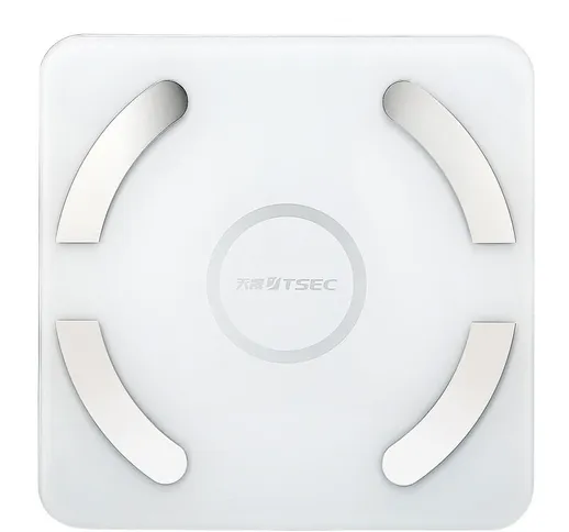 Bilancia pesapersone 180 kg, bianca con app per smartphone