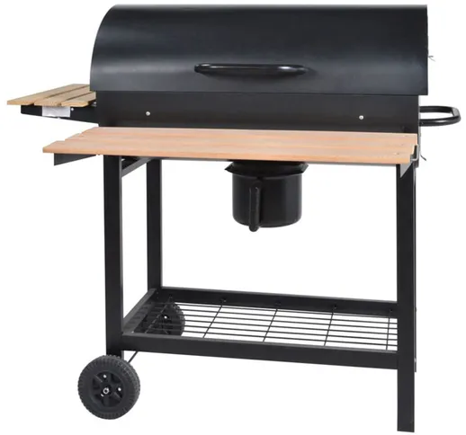 Habitex - Barbecue a carbonella/legna Supergrill 70