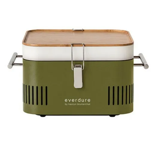 Barbecue a Carbone portatile CUBE™ colore Cachi di - Everdure By Heston Blumenthal