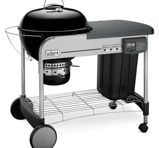  - Barbecue a carbone Performer Deluxe ø 57 cm Nero gbs