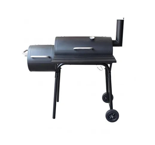 Caesaroo - Barbecue a carbonella Donald in acciaio verniciato nero nero