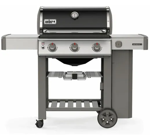 Barbecue a Gas con Fornello 3 Bruciatori con Carrello 2 Ripiani Serie Genesis II E310 GBS...