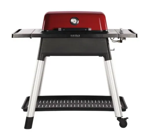 Barbecue a Gas FORCE™ colore Rosso di - Everdure By Heston Blumenthal