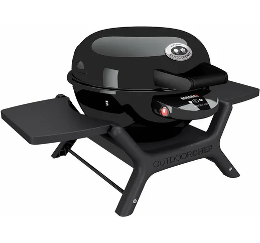 P-420 e Barbecue Elettrico Minichef, Nero - Outdoorchef