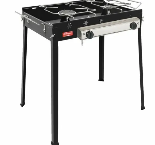 Barbecue. Gas Plancha 2F 71X48X69H Piastruttura A/Bruciatore