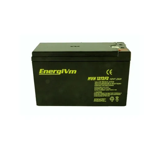Energivm - Batteria al piombo UPS/SAI 12V/7,2Ah 151x65x95mm ENERGI