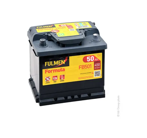 Batteria auto 50Ah by EXIDE 12V 50Ah 450A - Fulmen