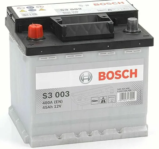 BOSCH BATTERIA S3003 (45A SX) batteria per auto - ricambio
