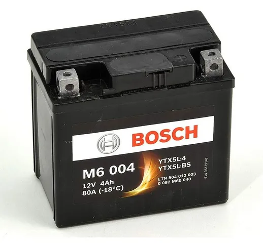 Batteria Auto - BOSCH BATTERIA M6004 (4AH DX)