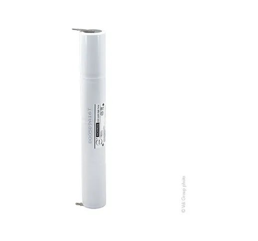  - Batteria lampada d'emergenza 4xD ST4 Faston 4.8mm (+2.8mm) 4.8V 4Ah