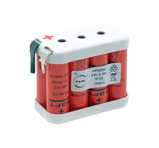 Batteria NiCd 8X AA VRE 8S1P ST2 9.6V 700MAh FAST