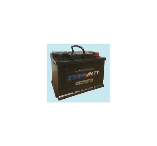  - Batteria per auto stormwatt accessori auto manutenzione batterie auto: 60ah - spunto 48...