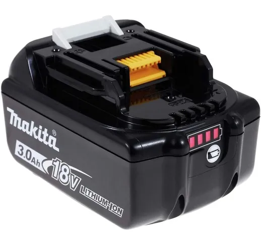 Batteria per makita tipo BL1830 3000 mAh, 18 v, agli ioni di litio