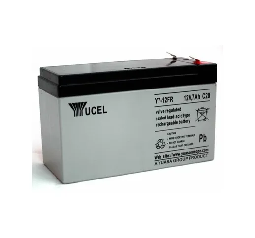 Yuasa - Batteria piombo Yucel 12V 7Ah Y7-12FR