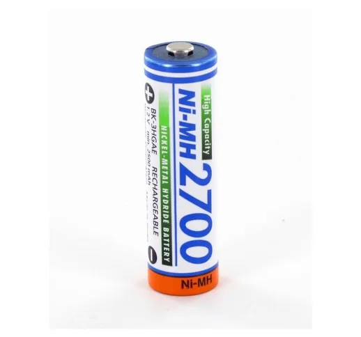  - Batteria ricaricabile 1.2V 2700mAh NiMh AA LR6