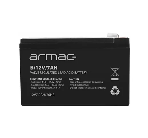 Batteria universale al gel per ups Armac b/12v/7ah