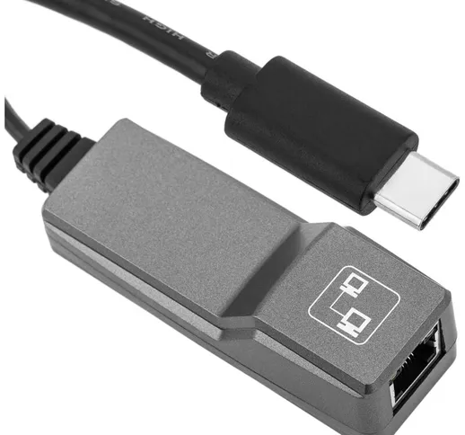 Adattatore USB 3.0 a Ethernet 2,5 Gbps tipo C - Bematik