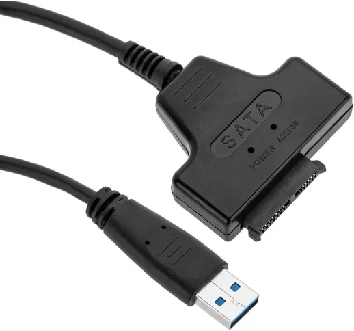 Cabo SATA para USB 3.0 (dados e alimentação) - Bematik