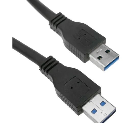 BeMatik - Cavo USB 3.0 SuperSpeed (AM/AM) 50cm