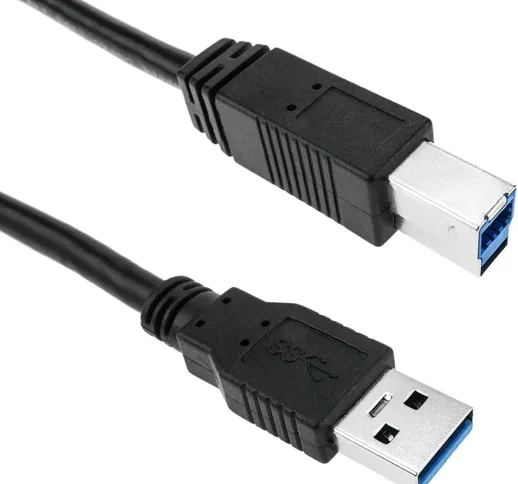 BeMatik - Cavo USB 3.0 SuperSpeed (AM/BM) 1m