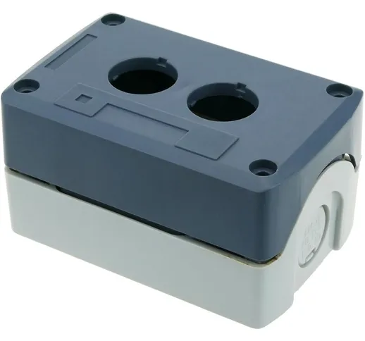 BeMatik - Scatola di controllo dispositivi elettrici per 2 pulsante o interruttore 22 mm g...
