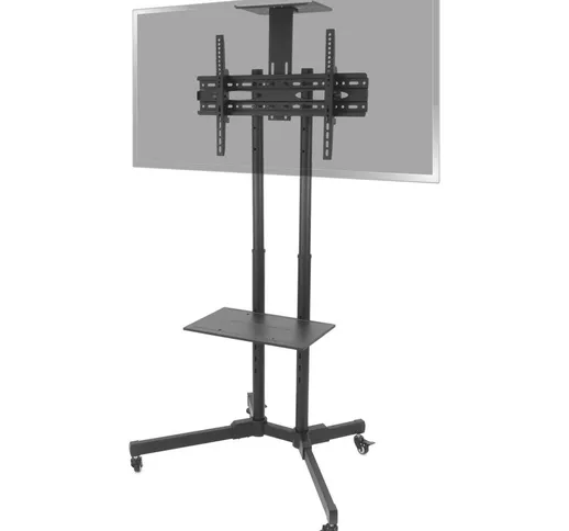 Stand di supporto con ruote per schermo piatto TV LCD LED 37'-70' 1803mm - Bematik