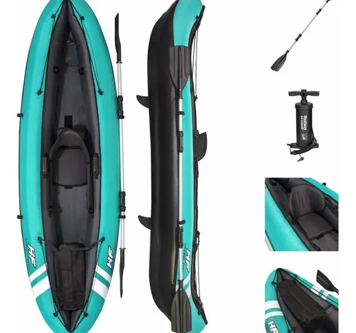  Kayak Gonfiabile Hydro-Force Ventura 280x86 cm - Blu