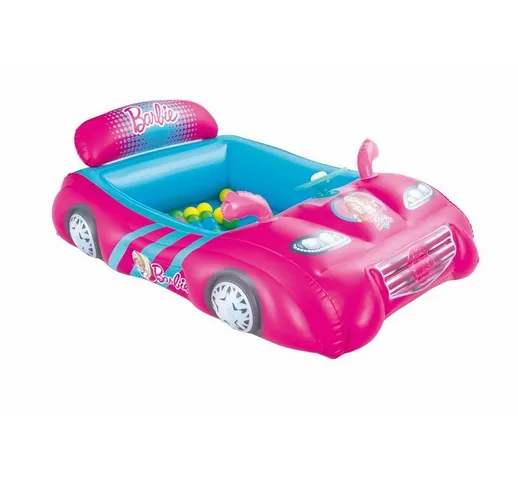  - auto sportiva barbie CM.135X99X43 cvolante e palle