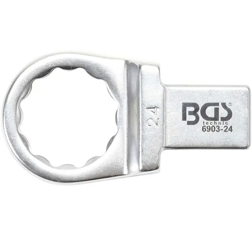 6903-24 - chiave ad anello ad innesto, 24 mm, 14 x 18 mm - Bgs Technic