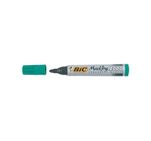 BIC Marking 2000 marcatore permanente Verde Tipo di punta 12 pezzo(i)