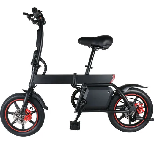 Bici elettrica professionale pedali 36V Motore 350W Max 30Km 120 kg pieghevole Windgoo