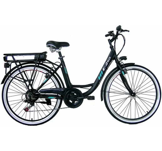 BICICLETTA ELETTRICA 'COPPI' 26' - colore nero