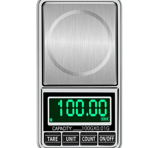 Bilancia elettronica, 100 g * 0,001 g, presa USB, DH-938C, certificazione FCC / CE / ROHS