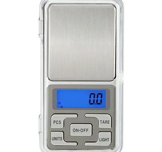 Tancyco - Bilancia tascabile digitale 200g/ 0,01g Mini bilancia elettronica portatile ad a...