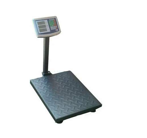 Bilico Bilancia Digitale 500 Kg Piattaforma Elettronica Display Lcd Bascula