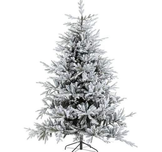 Albero di natale bernina innevato 210 cm 936304 - Bizzotto