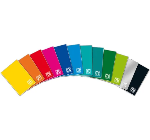 One Color MAXI quaderno per scrivere Multicolore A4 31 fogli - Blasetti