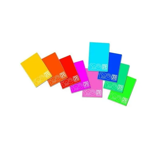 One Color quaderno per scrivere Multicolore A4 19 fogli - Blasetti