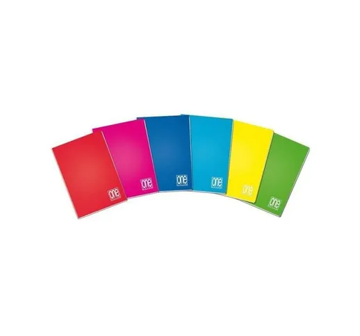 One Color quaderno per scrivere Multicolore A4 21 fogli - Blasetti